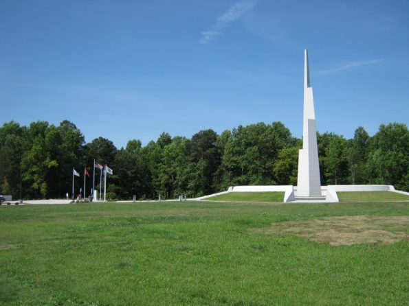 Veteran's Memorial on N. Harrison Avenue